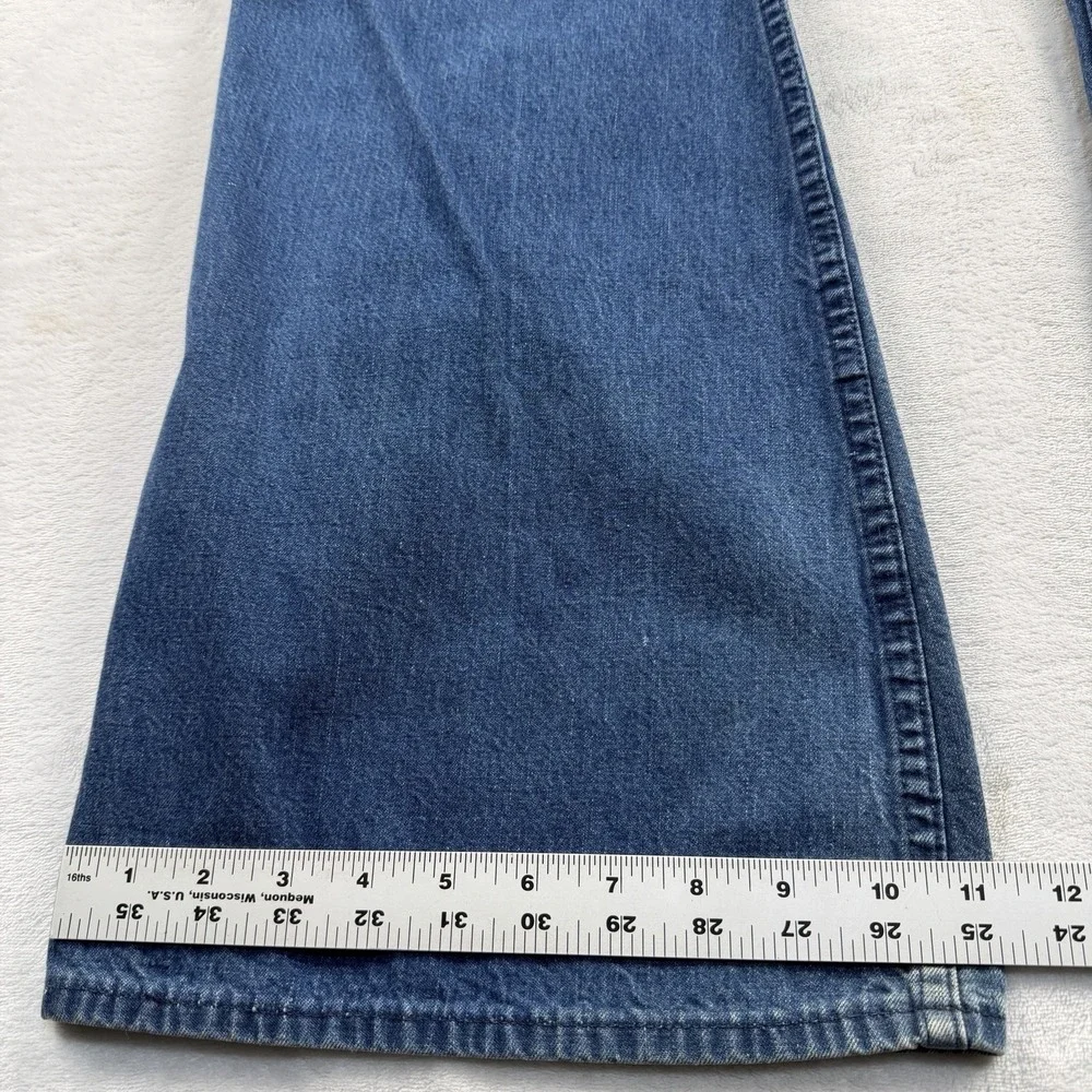 Vtg 60s Dungaree Jeans Men 30x33 Southern Apparel USA Flare Bell Boot CONE Denim